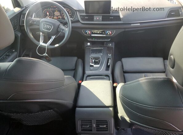 WA1E2AFY6L2046194 2020 AUDI Q5 White Առջևի վահանակի տեսք