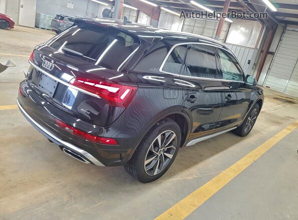 WA1EAAFY3N2018486 2022 AUDI Q5 Black უკანა მარჯვენა