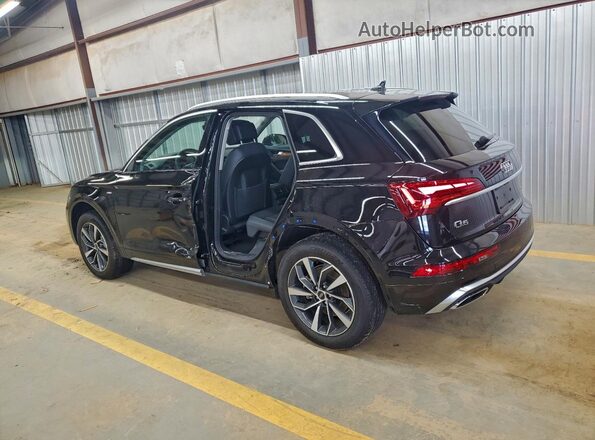WA1EAAFY3N2018486 2022 AUDI Q5 Black უკანა მარცხენა