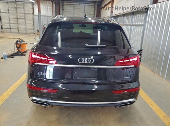 WA1EAAFY3N2018486 2022 AUDI Q5 Black უკანა ხედი