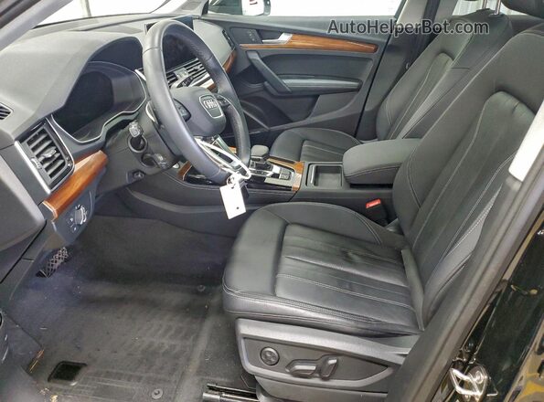 WA1EAAFY3N2018486 2022 AUDI Q5 Black წინა სალონის ხედი