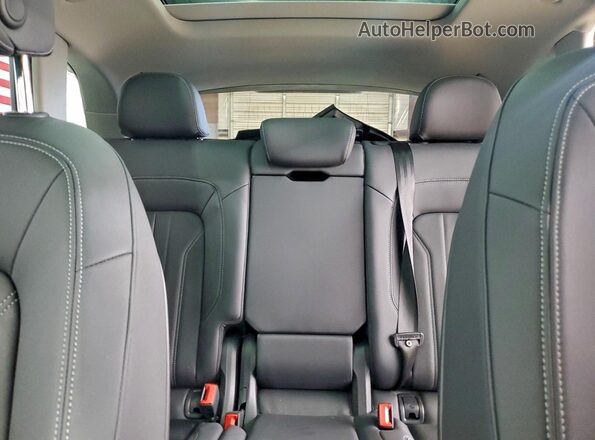 WA1EAAFY3N2018486 2022 AUDI Q5 Black უკანა სავარძლების ხედი