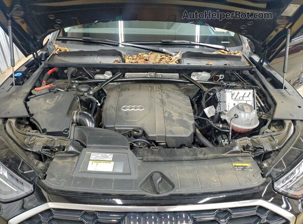 WA1EAAFY3N2018486 2022 AUDI Q5 Black ძრავის განყოფილების ხედი