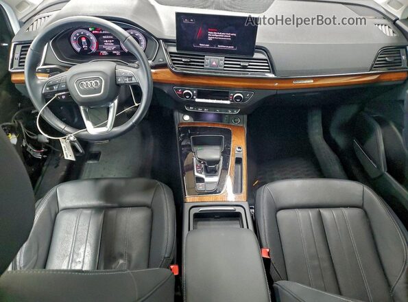 WA1EAAFY3N2018486 2022 AUDI Q5 Black წინა პანელის ხედი