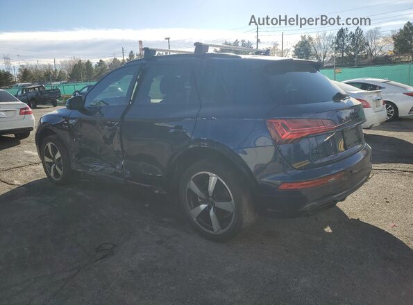 WA1EAAFY3N2117793 2022 AUDI Q5 Blue Задня ліва чверть