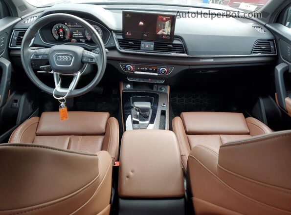 WA1EAAFY3R2000964 2024 AUDI Q5 Gray წინა პანელის ხედი