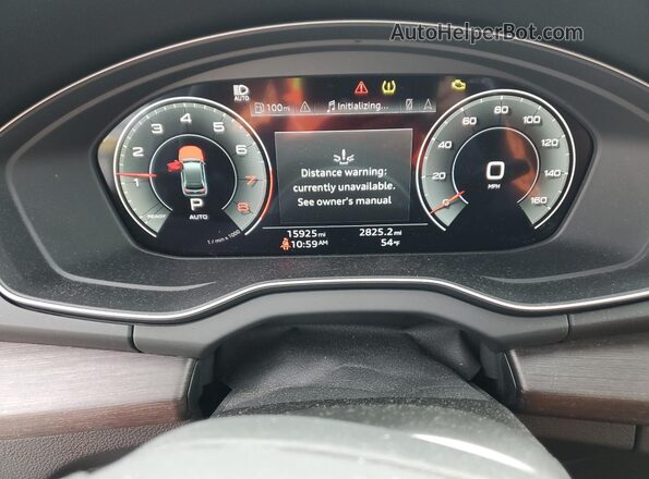 WA1EAAFY3R2000964 2024 AUDI Q5 Gray ხელსაწყოთა პანელის ხედი