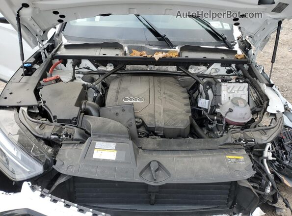 WA1EAAFY7S2055729 2025 AUDI Q5 White Vista del compartimento del motor