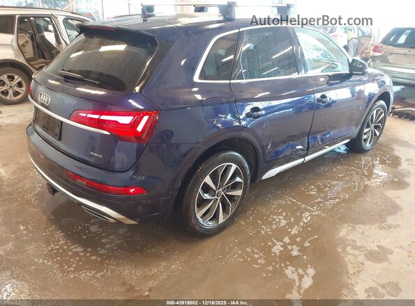 WA1EAAFY9N2096108 2022 AUDI Q5 Blue Rear right