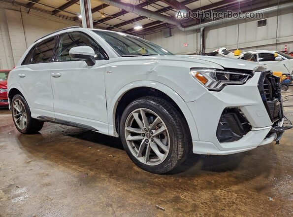 WA1EECF30M1123298 2021 AUDI Q3 White წინა მარჯვენა