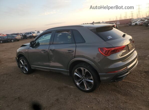 WA1EECF30N1007620 2022 AUDI Q3 Серый Задняя левая четверть