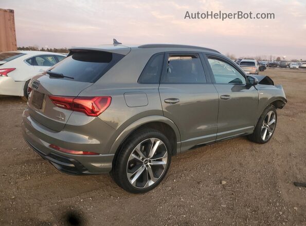 WA1EECF30N1007620 2022 AUDI Q3 Серый Задняя правая четверть