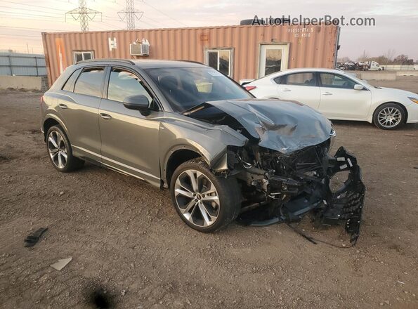 WA1EECF30N1007620 2022 AUDI Q3 Серый Передняя правая четверть