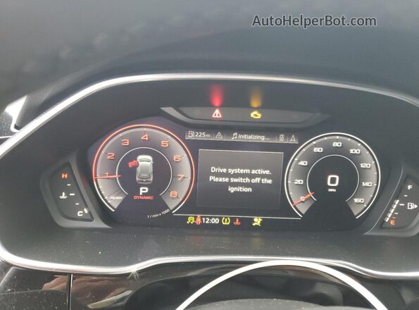 WA1EECF30N1007620 2022 AUDI Q3 Серый Вид щитка приборов