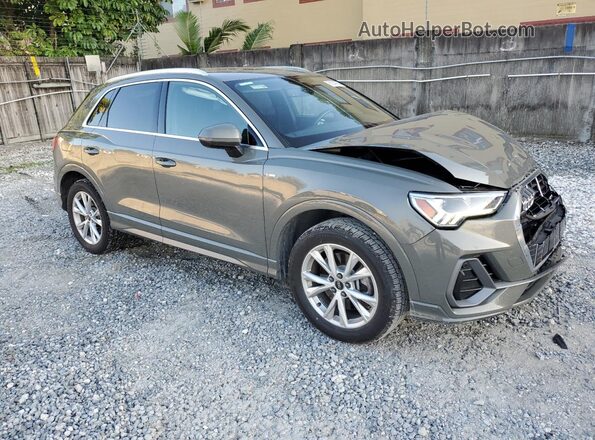 WA1EECF32R1035084 2024 AUDI Q3 Gray წინა მარჯვენა