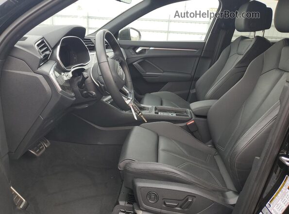 WA1EECF32R1102539 2024 AUDI Q3 Black Vista interior delantera
