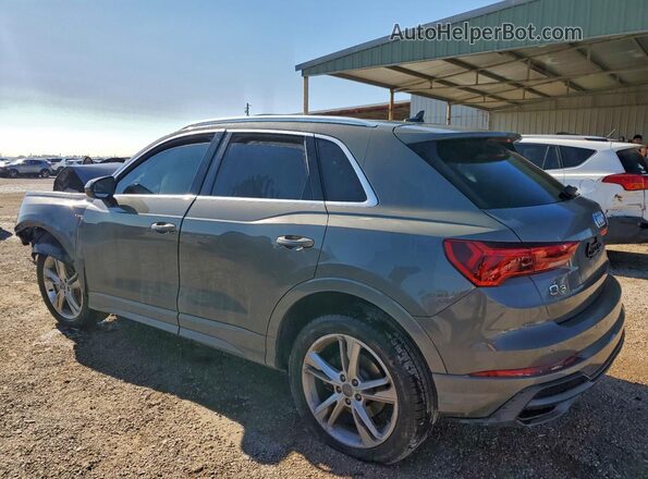 WA1EECF33M1005259 2021 AUDI Q3 Серый Задняя левая четверть