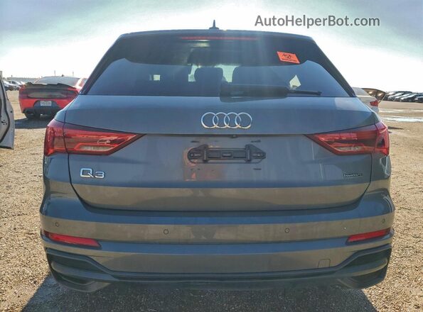 WA1EECF33M1005259 2021 AUDI Q3 Серый Вид сзади