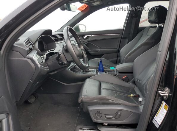 WA1EECF33M1011255 2021 AUDI Q3 Black Vista interior delantera