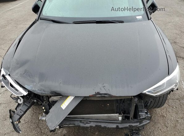 WA1EECF33M1011255 2021 AUDI Q3 Black Vista del compartimento del motor