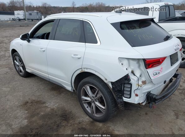 WA1EECF34K1065547 2019 AUDI Q3 Белый Задняя левая четверть