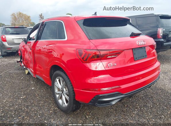 WA1EECF34N1150117 2022 AUDI Q3 Red Tył lewy