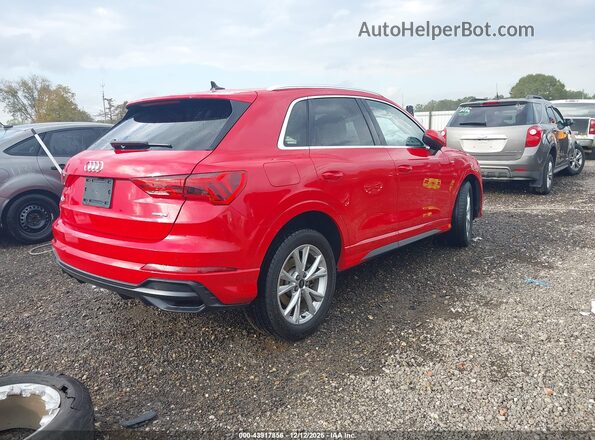 WA1EECF34N1150117 2022 AUDI Q3 Red Tył prawy