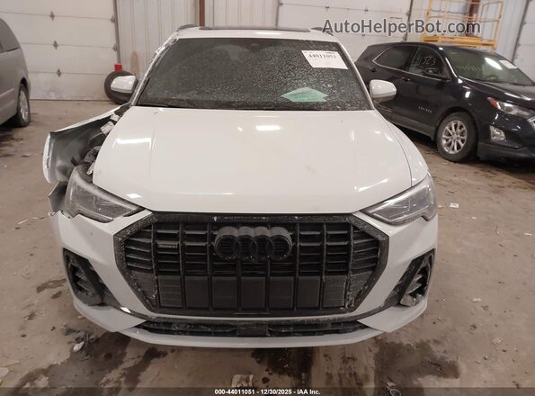 WA1EECF34R1141276 2024 AUDI Q3 White Widok zestawu wskaźników