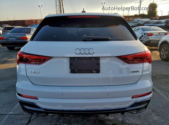 WA1EECF35K1071194 2019 AUDI Q3 White უკანა ხედი