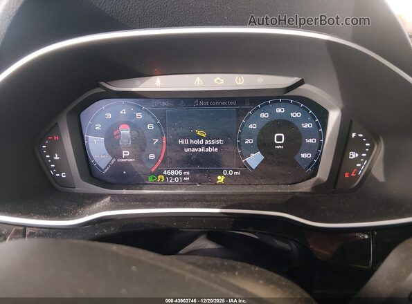 WA1EECF35M1002265 2021 AUDI Q3 White უკანა სავარძლების ხედი