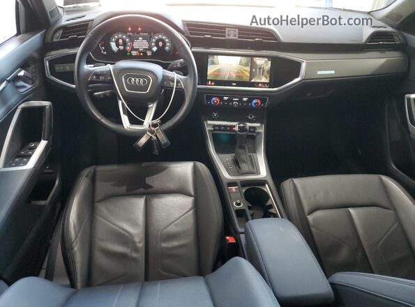 WA1EECF35P1112740 2023 AUDI Q3 White წინა პანელის ხედი