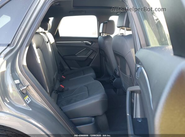 WA1EECF36N1006780 2022 AUDI Q3 Gray Widok naklejki z numerem VIN