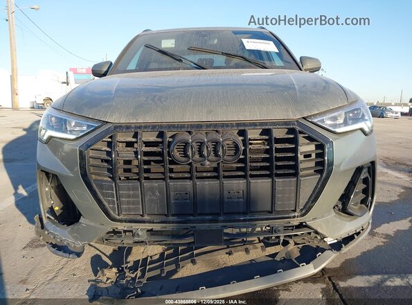WA1EECF36N1006780 2022 AUDI Q3 Gray Widok zestawu wskaźników