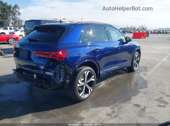 WA1EECF36R1155177 2024 AUDI Q3 Dark Blue Trasero derecho