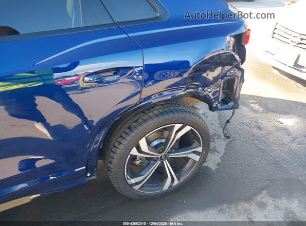 WA1EECF36R1155177 2024 AUDI Q3 Dark Blue 