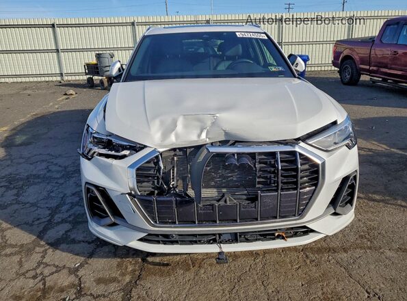 WA1EECF37N1043465 2022 AUDI Q3 White წინა ხედი