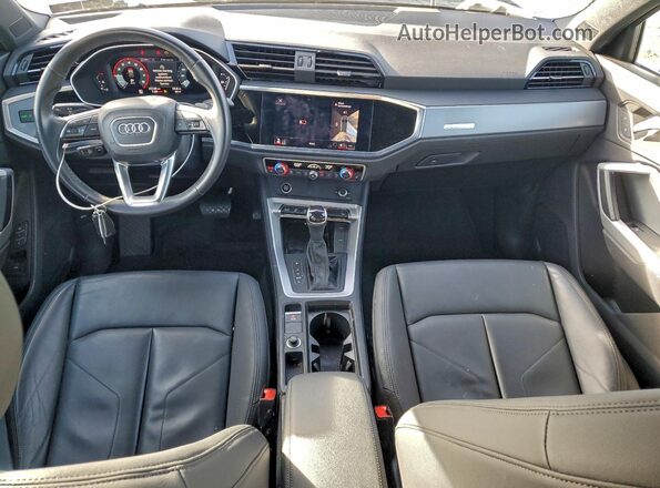WA1EECF37N1043465 2022 AUDI Q3 White წინა პანელის ხედი