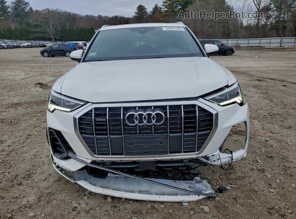 WA1EECF37P1127093 2023 AUDI Q3 White Widok z przodu