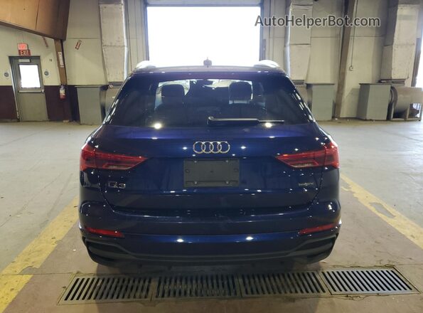 WA1EECF38N1007512 2022 AUDI Q3 Синий Вид сзади