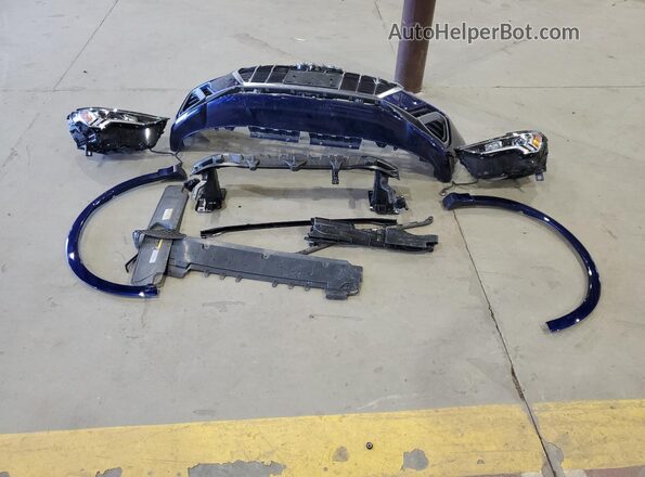 WA1EECF38N1007512 2022 AUDI Q3 Синий Вид наклейки с VIN-кодом