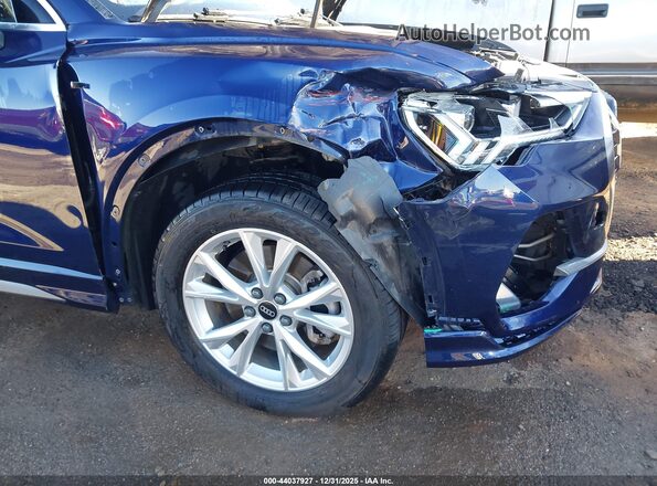 WA1EECF39N1092831 2022 AUDI Q3 Blue Vista frontal