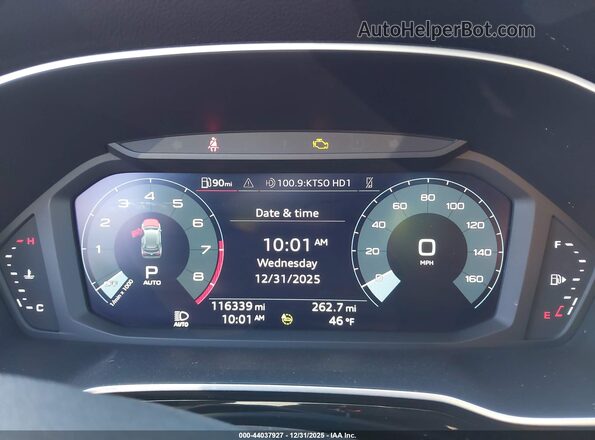 WA1EECF39N1092831 2022 AUDI Q3 Blue Vista de los asientos traseros