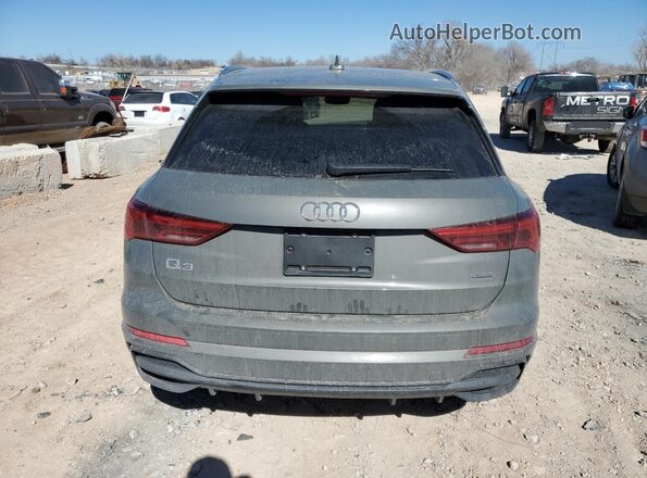 WA1EECF3XL1079079 2020 AUDI Q3 Gray Rear view