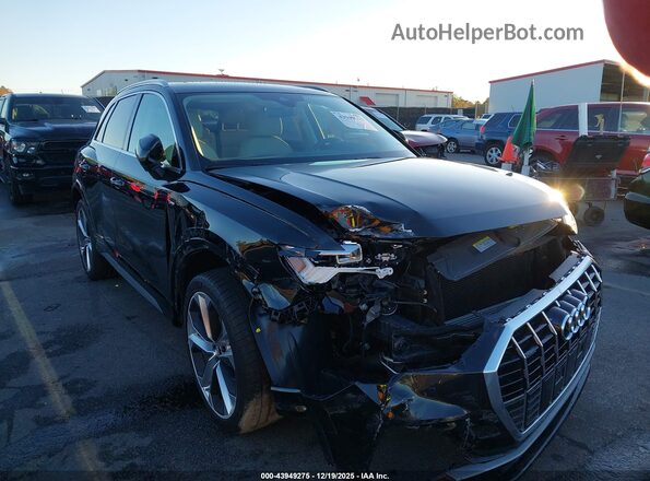 WA1EECF3XM1145180 2021 AUDI Q3 Черный Вид спереди