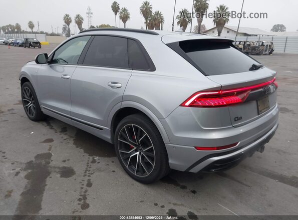 WA1EVAF12MD007909 2021 AUDI Q8 Silver უკანა მარცხენა