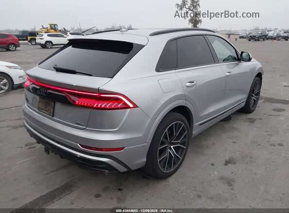 WA1EVAF12MD007909 2021 AUDI Q8 Silver უკანა მარჯვენა