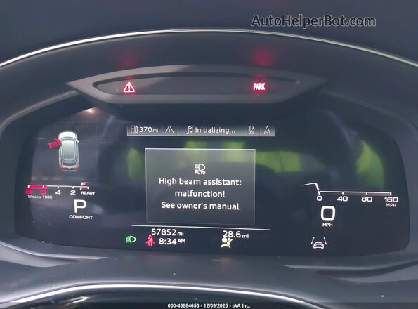 WA1EVAF12MD007909 2021 AUDI Q8 Silver უკანა სავარძლების ხედი