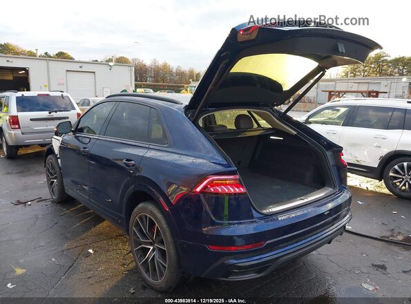 WA1EVAF15LD008745 2020 AUDI Q8 Dark Blue Trasero izquierdo