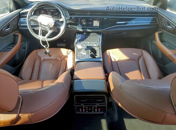 WA1EVAF1XMD033710 2021 AUDI Q8 Black 