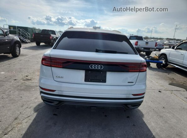 WA1EVAF1XMD036610 2021 AUDI Q8 White უკანა ხედი